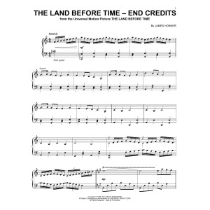 The Land Before Time - End Credits